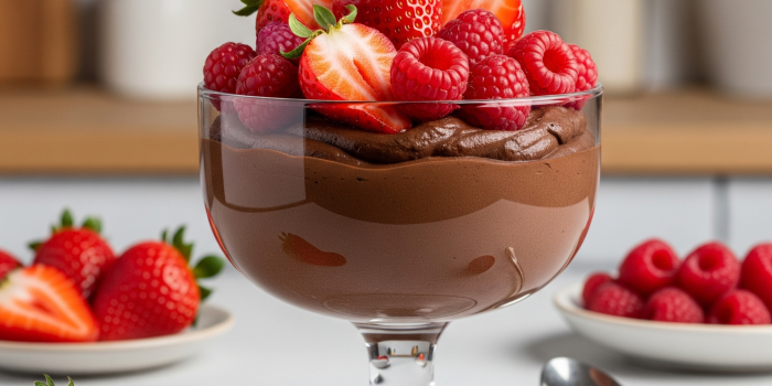 Mousse de Chocolate Rápido