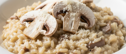 Risoto de Cogumelos